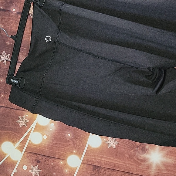 Pro Player Black Crop Work out Leggings with mesh size 3xl - Picture 6 of 11